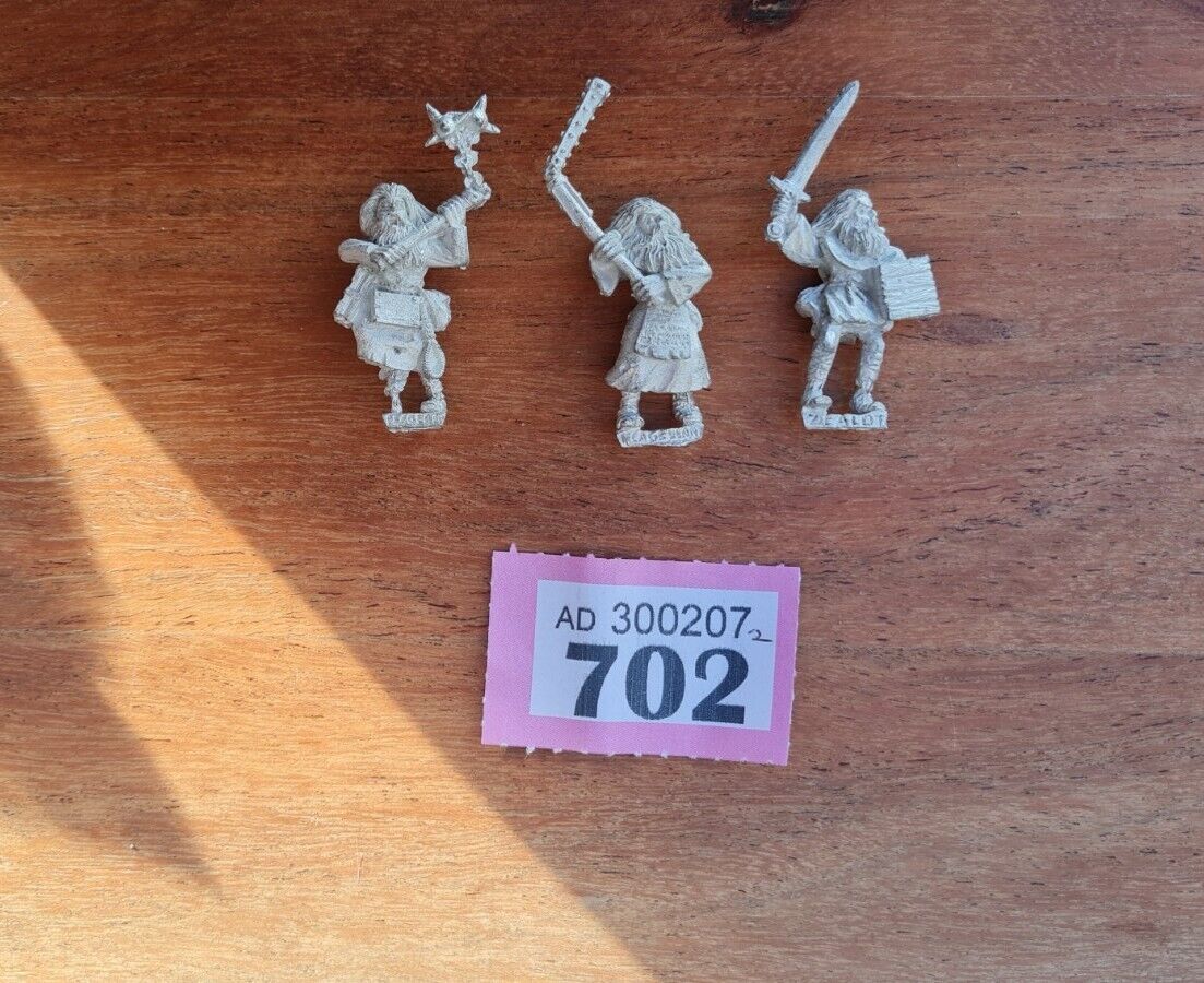 Warhammer Mordheim Witch Hunter Zealots X 3 Metal Oop