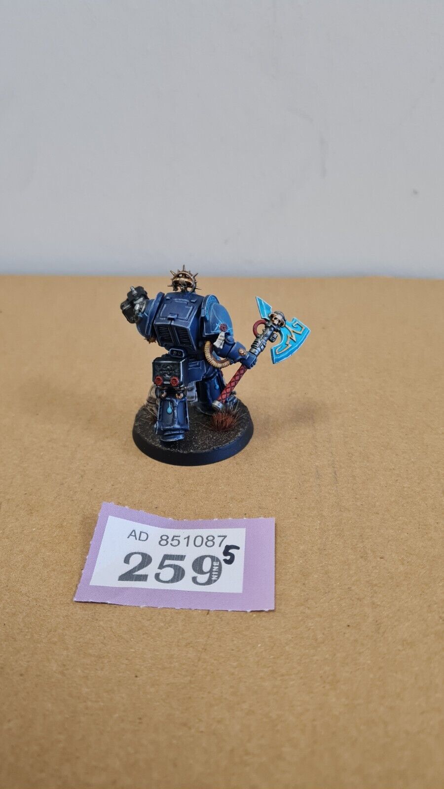 Warhammer 40k Space Marine Librarian In Terminator Armour Well Painted