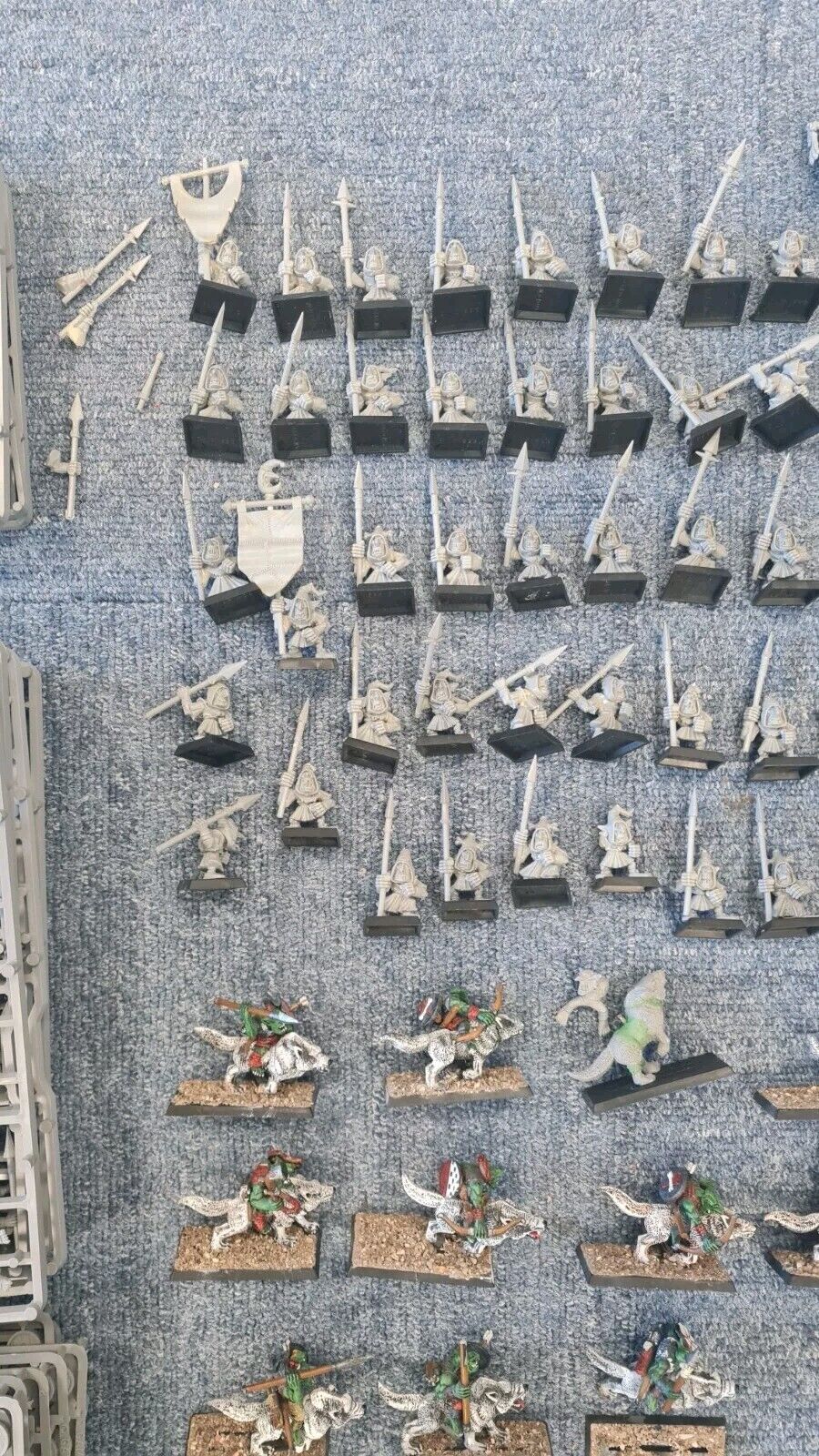 Warhammer The Old World 120 Goblins 30 Wolf Riders