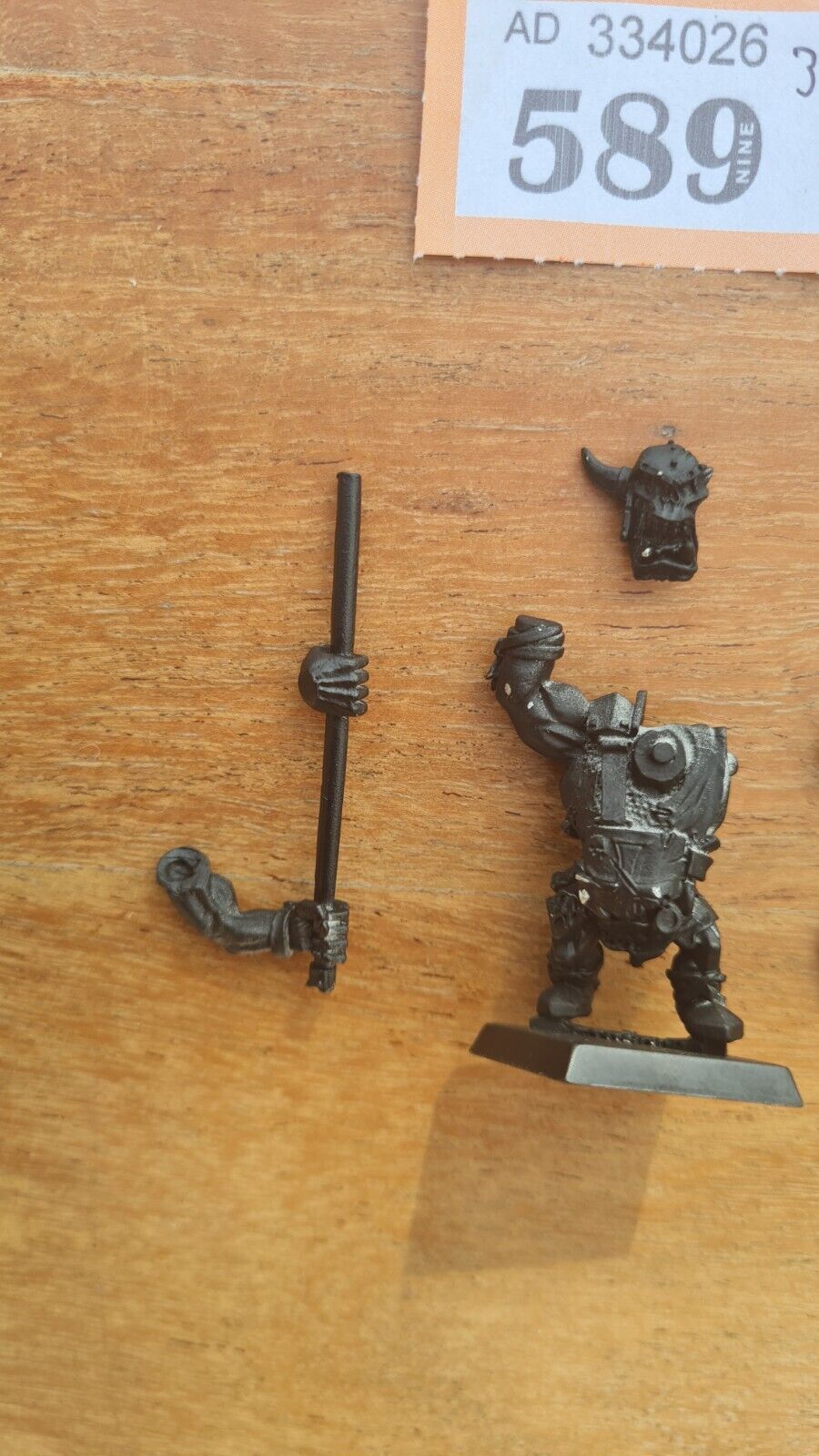 Warhammer Orc Limited Edition Bsb Metal Oop