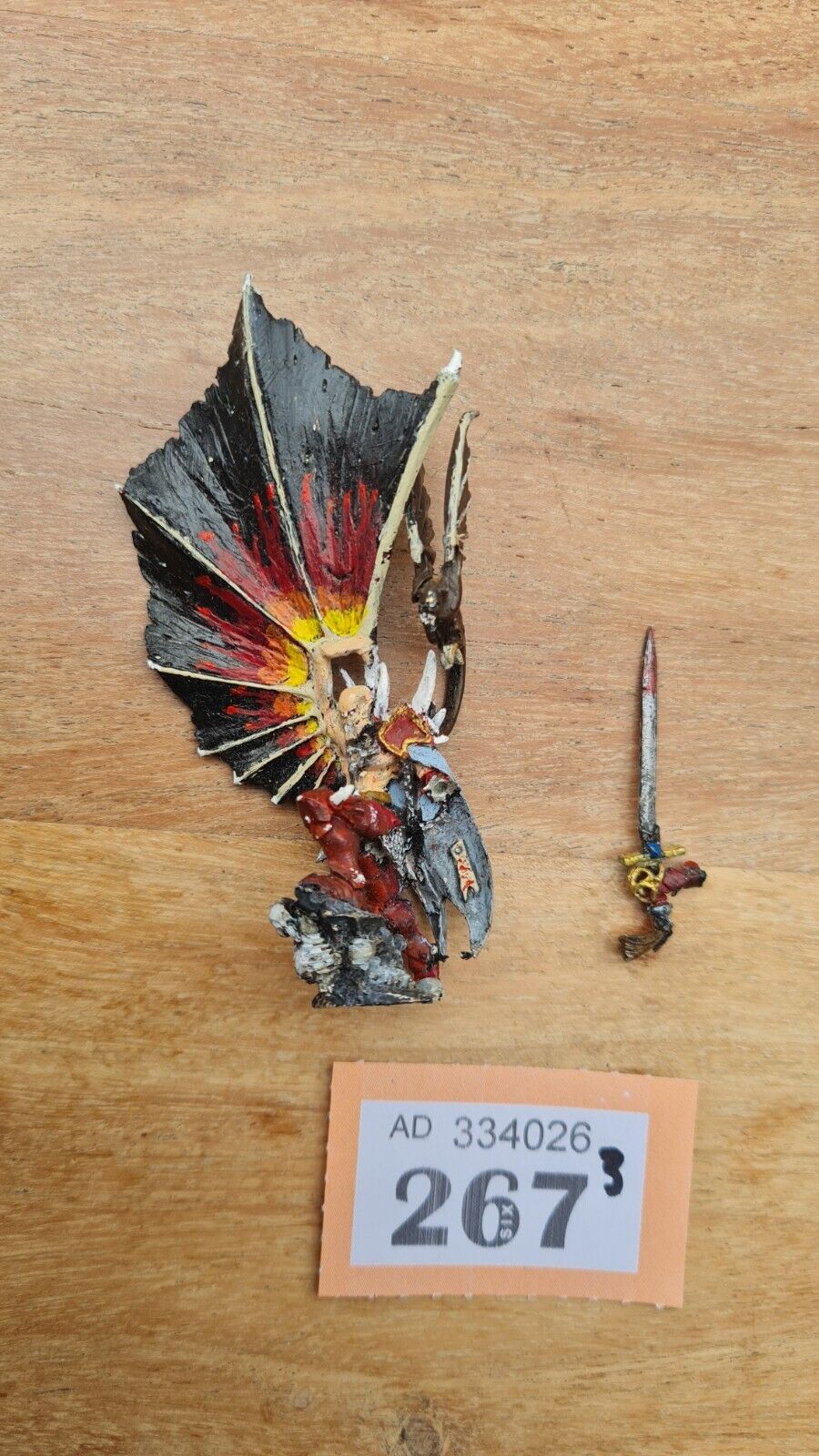 Warhammer Winged Vampire Metal Oop