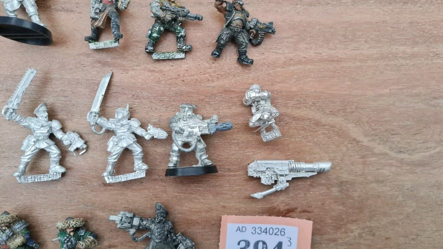 Warhammer 40k Astra Militarum Lot Metal