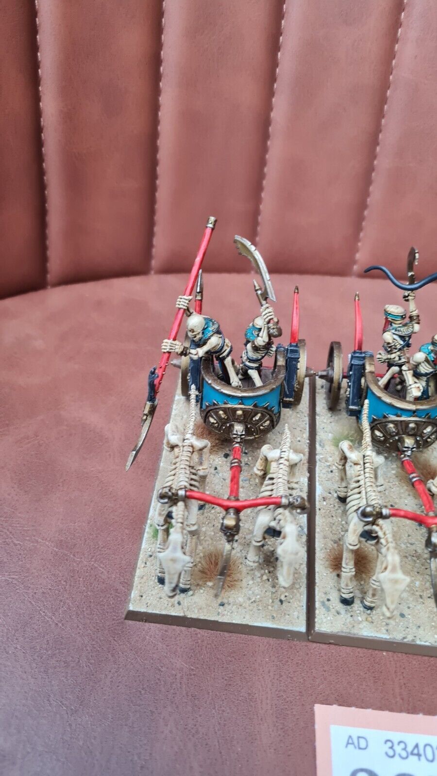 Warhammer Tow Tomb King Chariots X 3 Well Painted