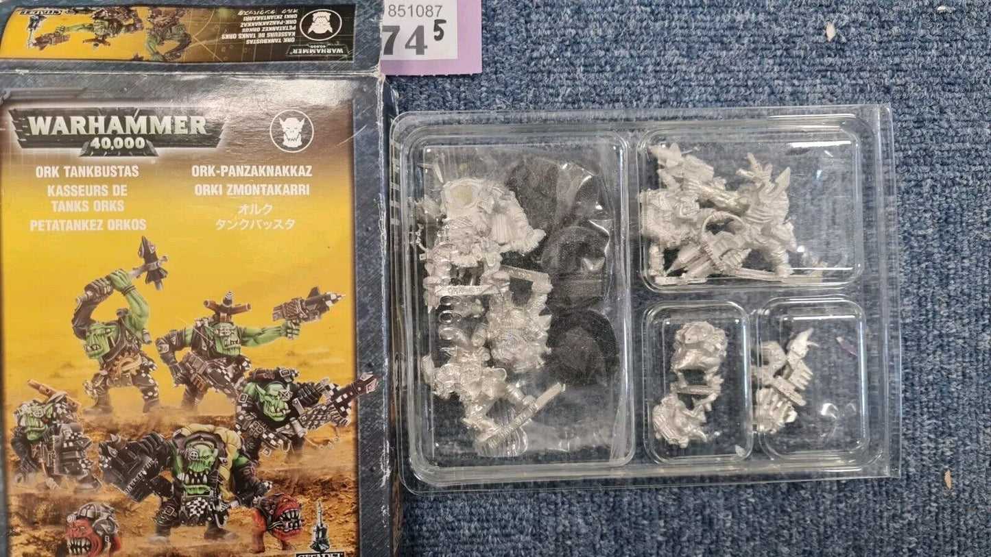 Warhammer 40k Ork TankBustas Metal New