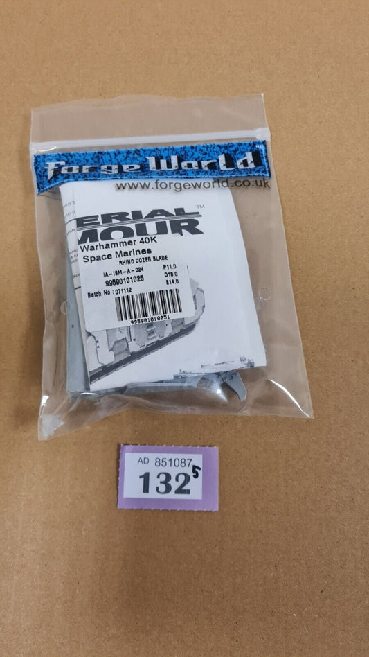 Warhammer Forgeworld Rhino Dozer Blade New