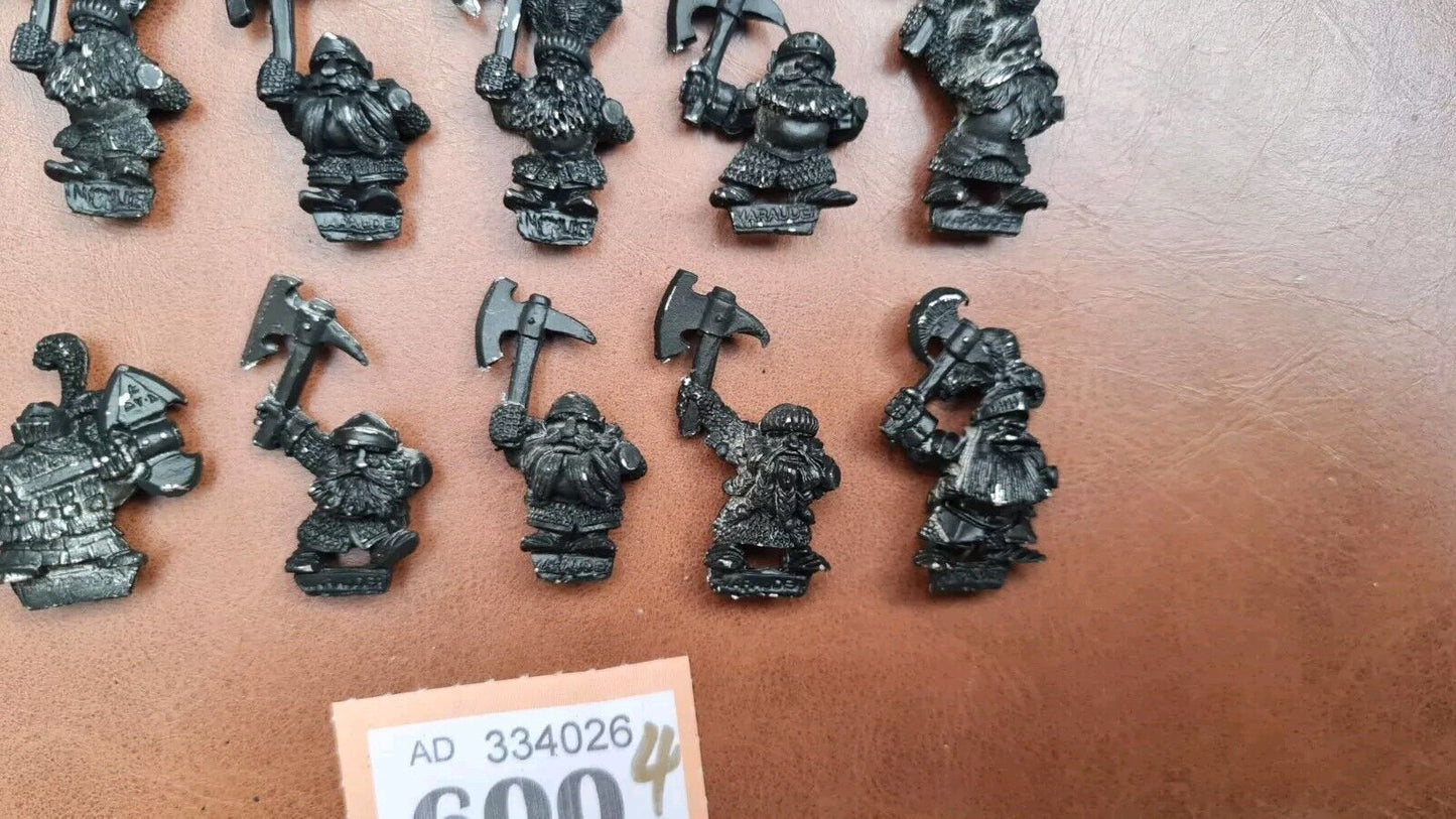 Warhammer Fantasy Dwarf Marauder Ironbreakers X 10