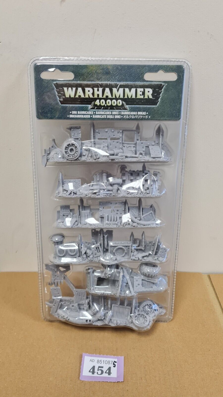 Warhammer 40k Ork Barricades Oop Sealed