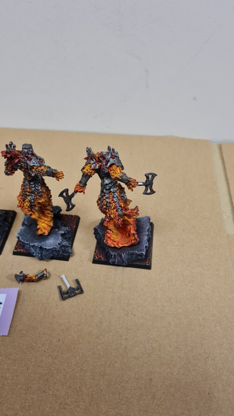 Warhammer Forgeworld Chaos Dwarf K'daai Fireborn Nicely Painted