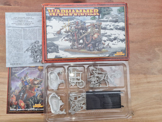 Warhammer Ogre Gnoblar Scrap Launcher Metal