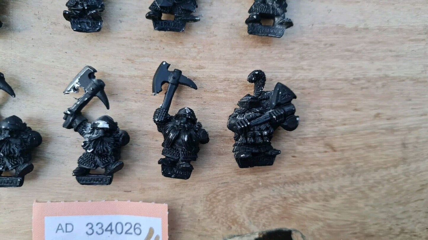 Warhammer Fantasy Dwarf Marauder Ironbreakers X 10