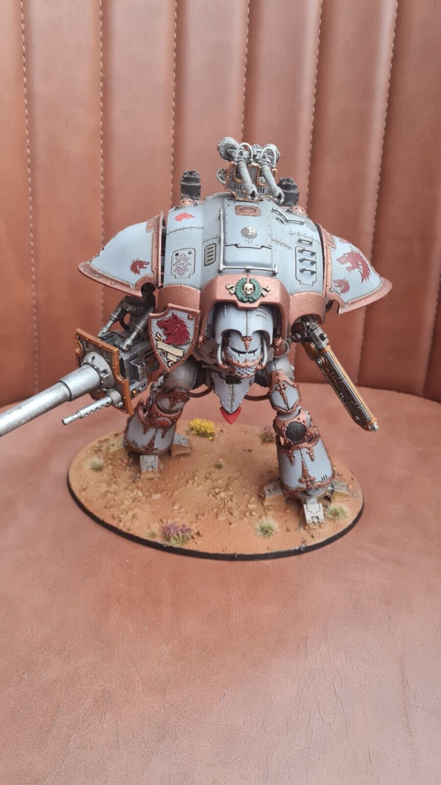 Warhammer 40k Imperial Knight Painted To Tabletop Standard