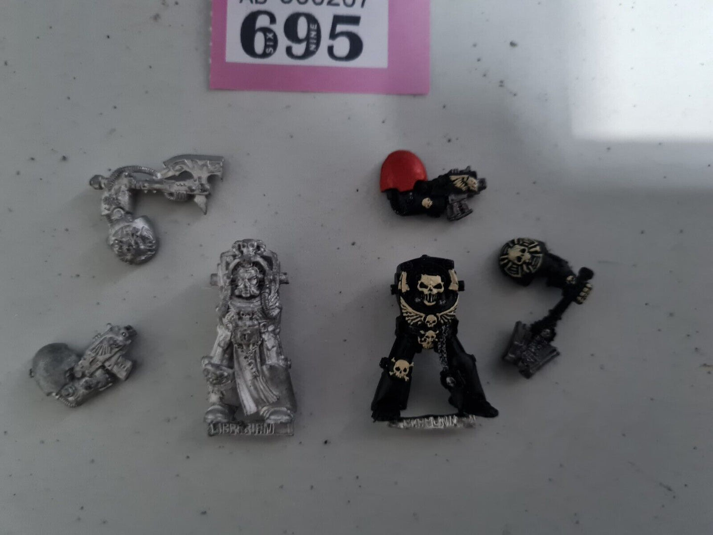 Warhammer 40k Space Marine Librerian + Chaplain Im Terminator Armour