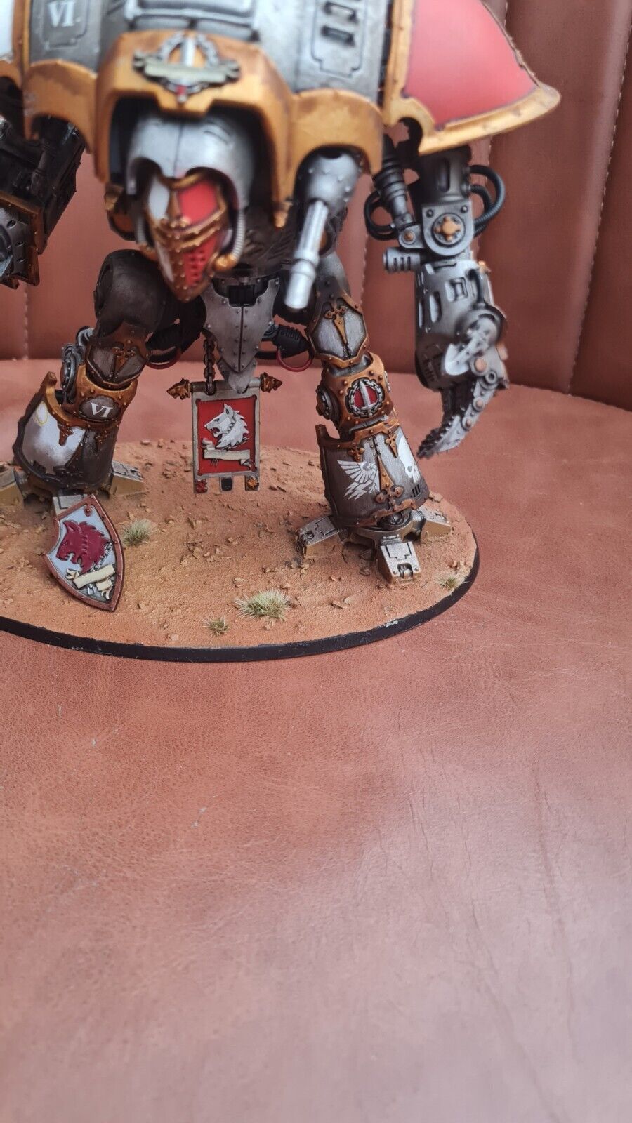 Warhammer 40k Imperial Knight Painted To Tabletop Standard