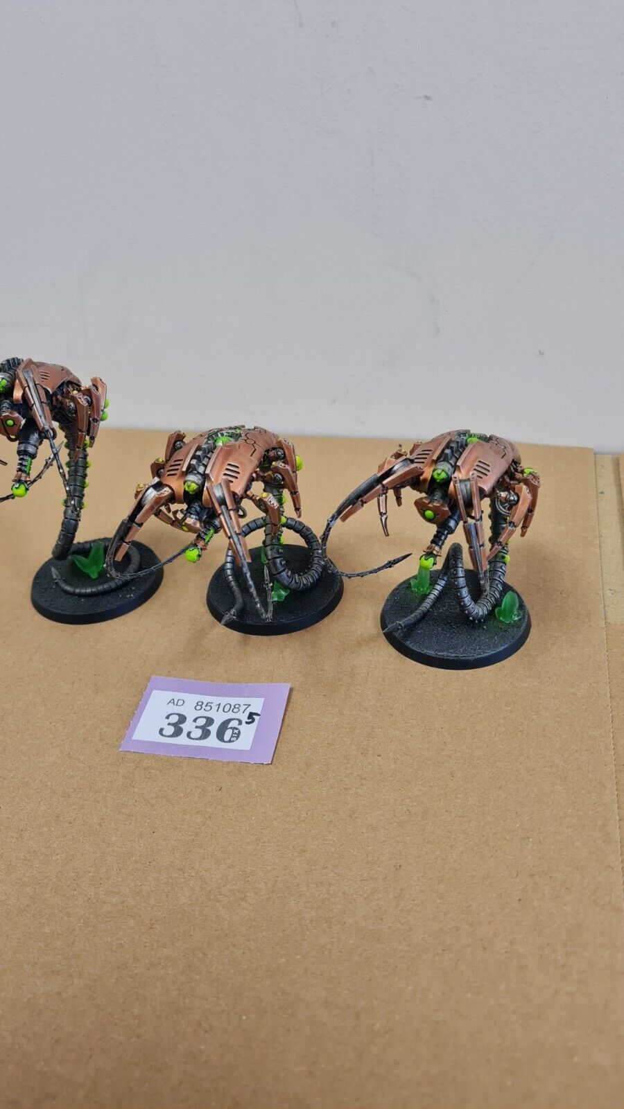 Warhammer 40k Necrons Canoptek Wraiths Well Painted