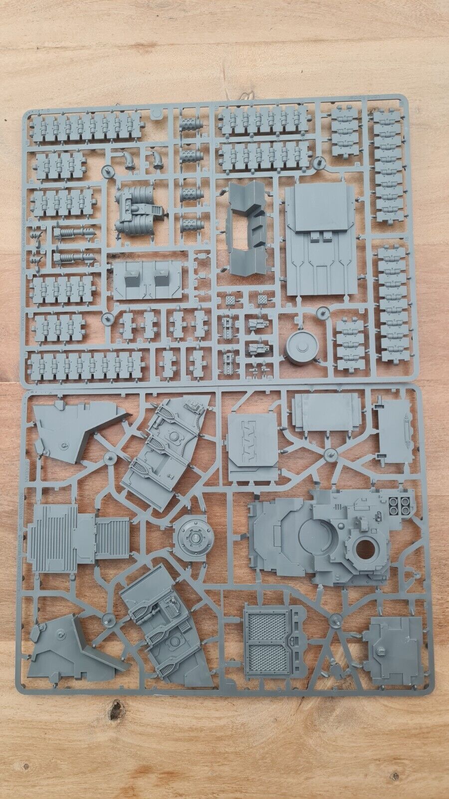 Warhammer Horus Heresy Spartan Assault Tank On Sprue