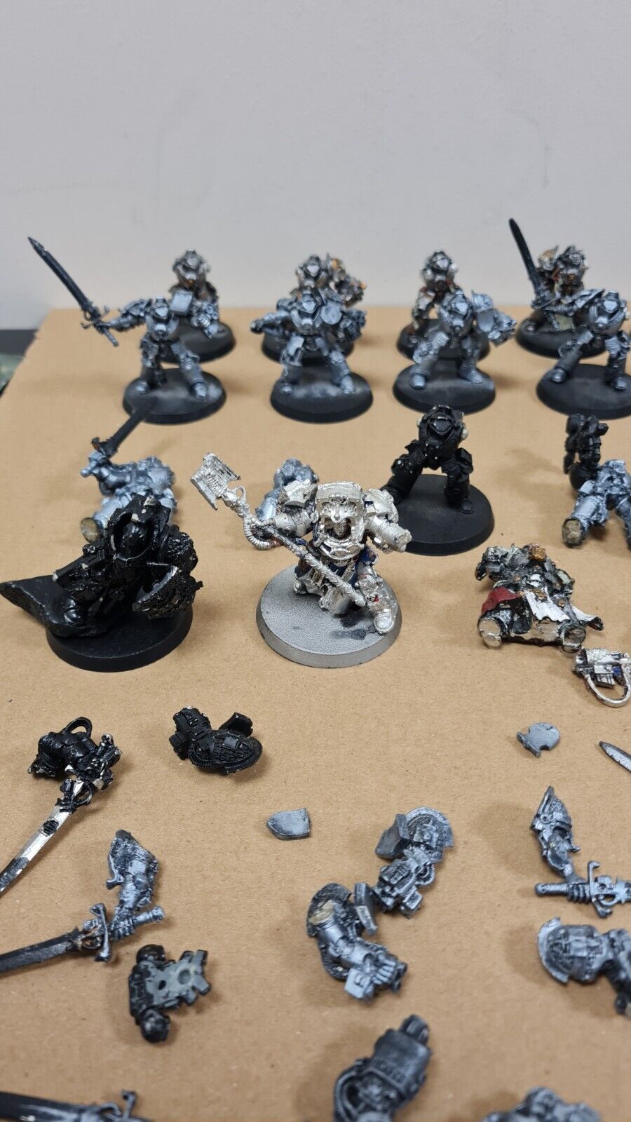 Warhammer 40k Large Grey Knight Army All Metal