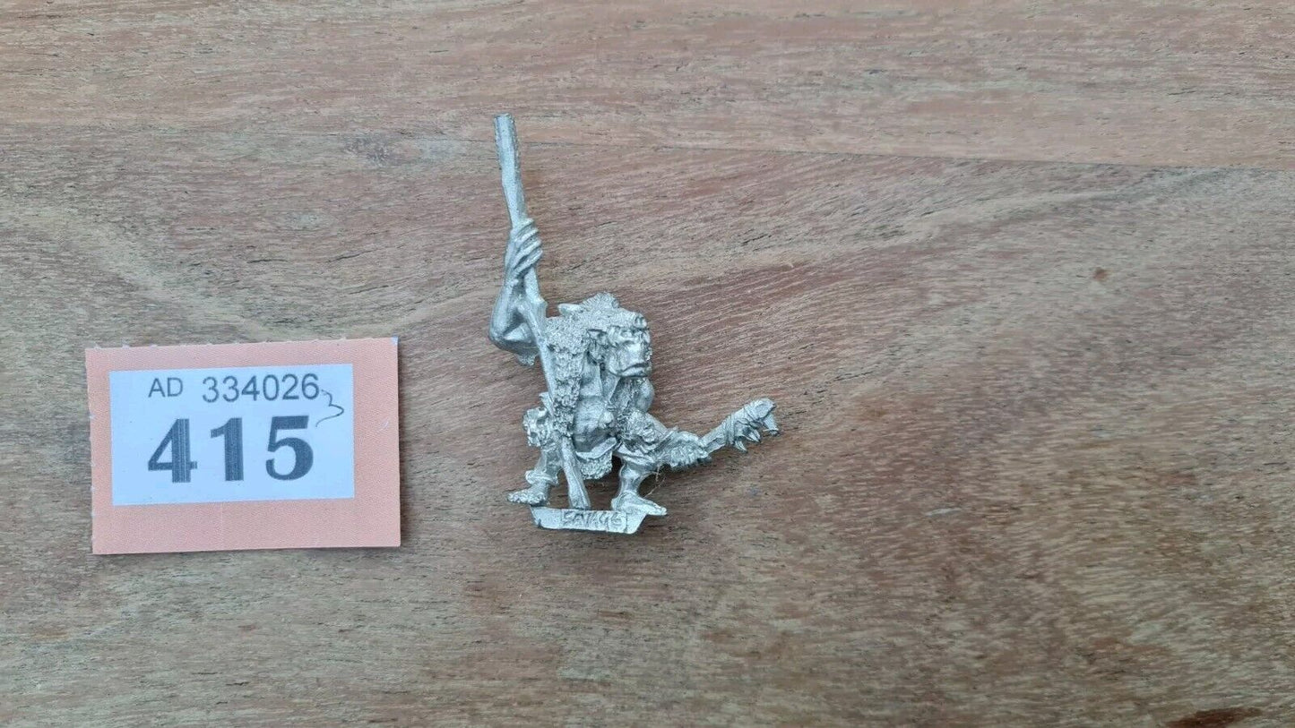 Warhammer Savage Orc Standard Metal