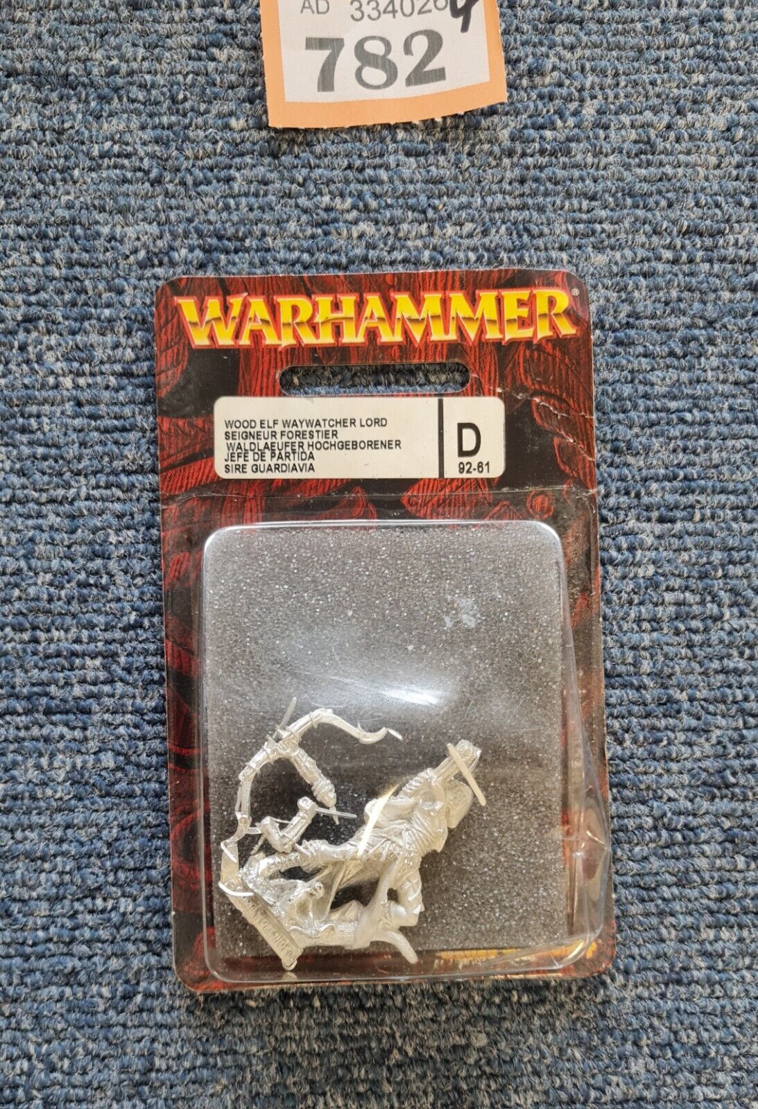 Warhammer Wood Elf Waywatcher Lord New In Blister