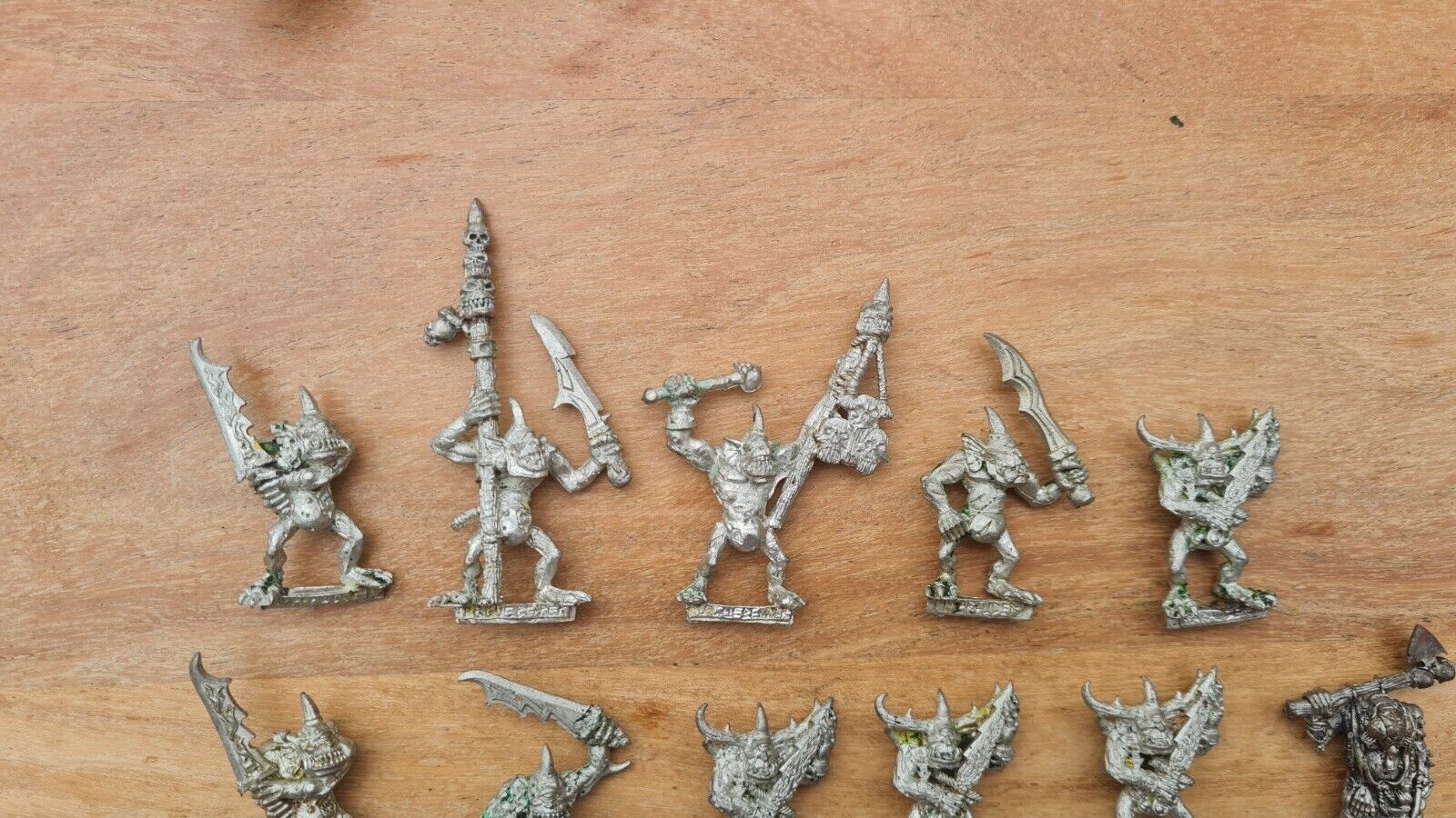 Warhammer Aos Chaos Classic Pleague Bearers X 15 With Command Plus Nurgle...