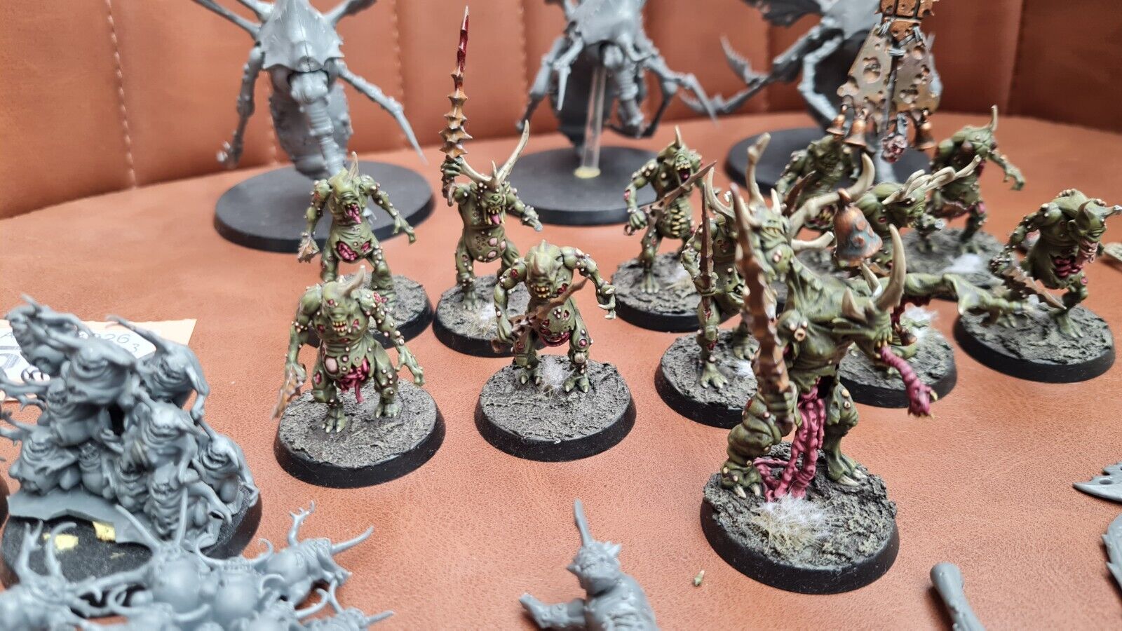 Warhammer Aos Chaos Nurgle Start Set Some Well Painted.