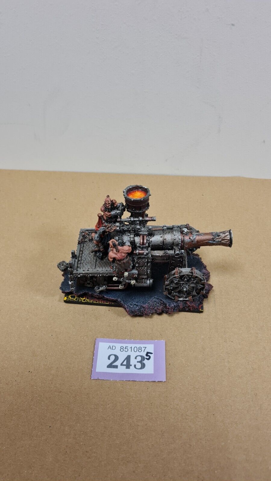 Warhammer Forgeworld Chaos Dwarf Magma Cannon Well Painted