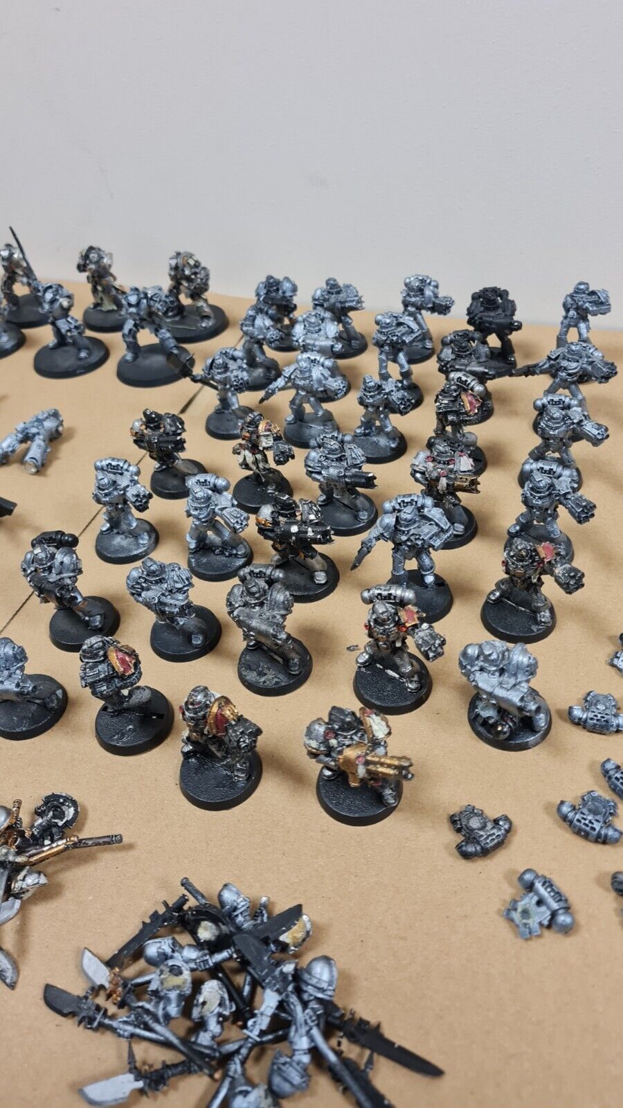 Warhammer 40k Large Grey Knight Army All Metal