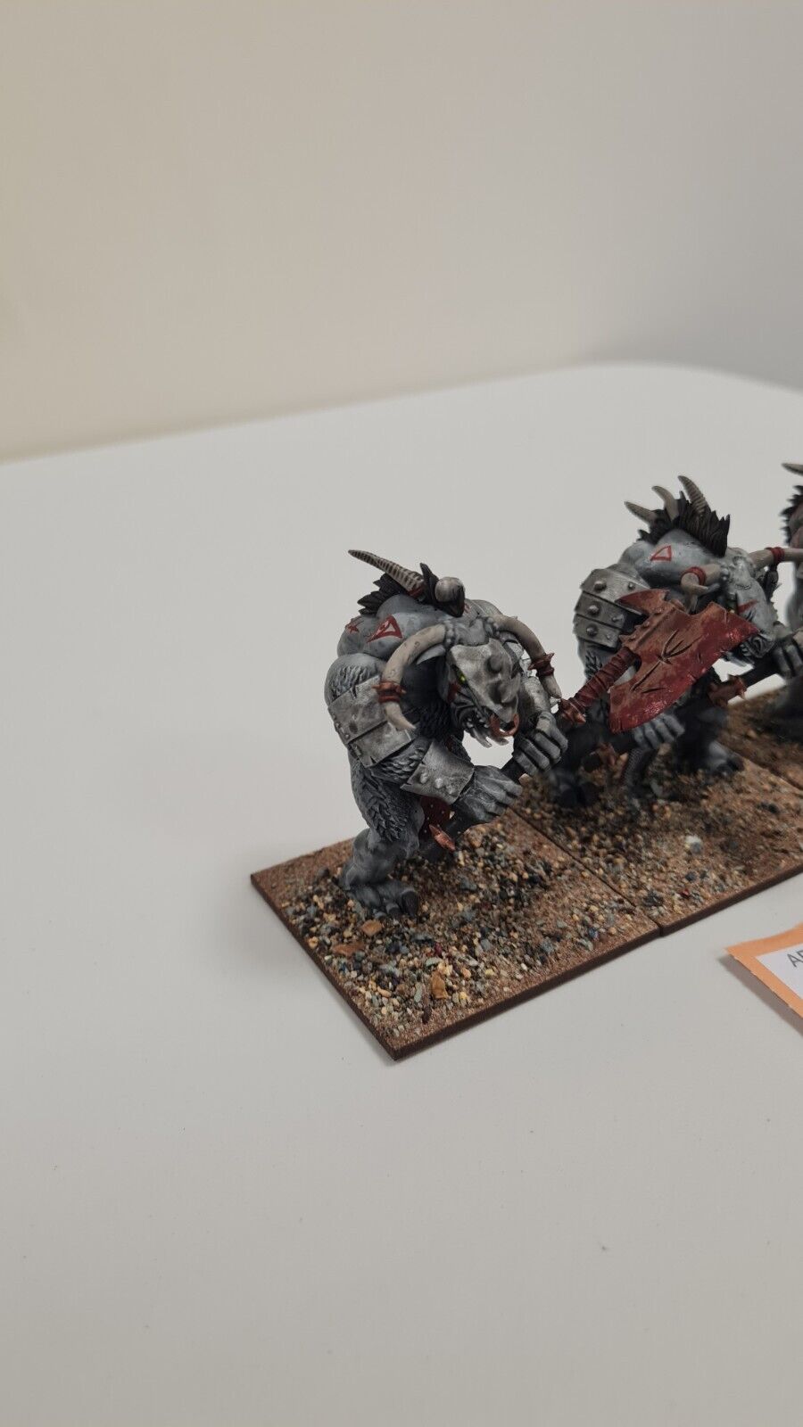 Warhammer Beastmen Bullgor X 3 Well Painted