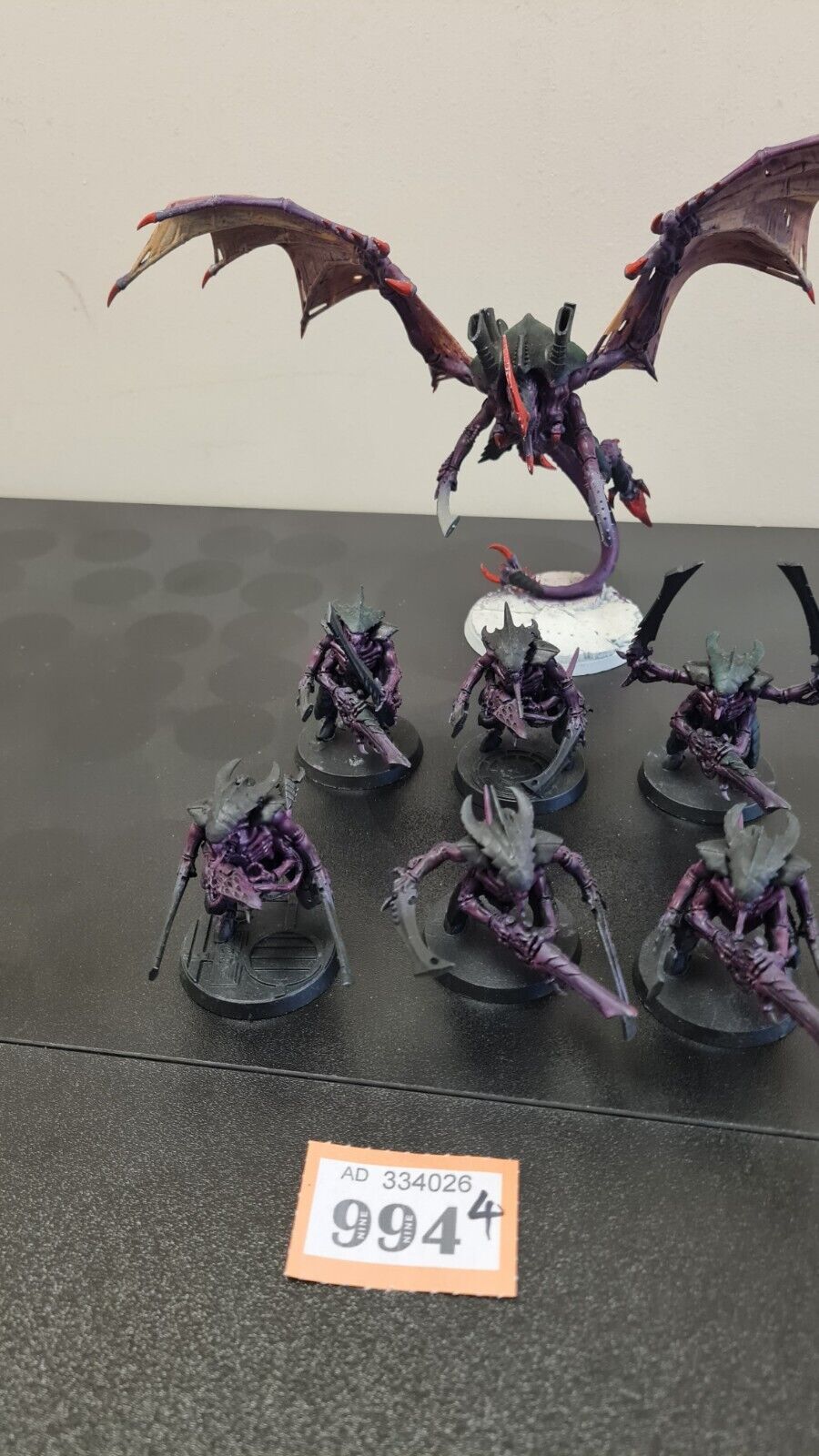 Warhammer 40k Tyranid Winged Hive Tyrant + 6 Warriors