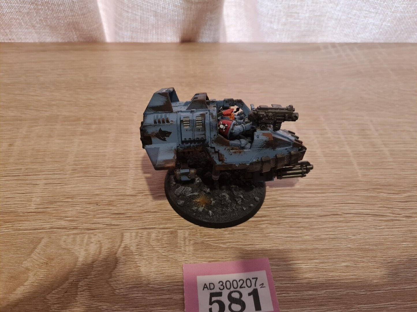 Warhammer 40k Space Marine Land Speeder Nicely Painted And Based