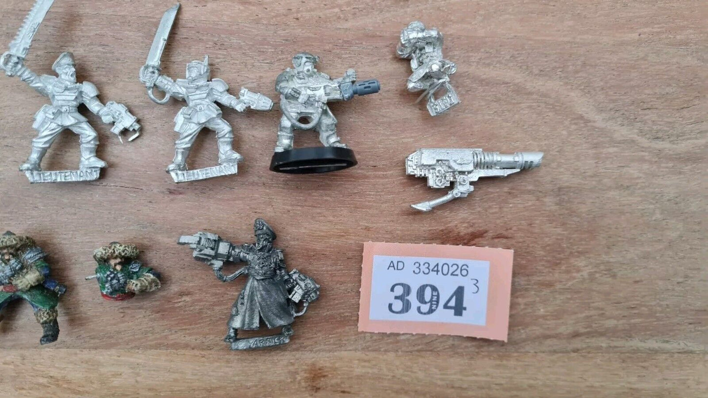 Warhammer 40k Astra Militarum Lot Metal