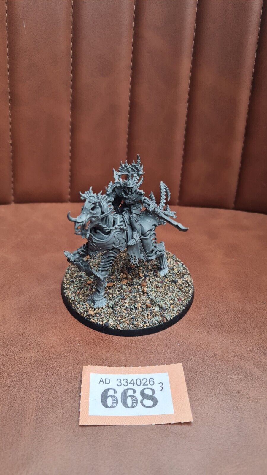 Warhammer Aos Ossiarch Bonereapers Arch  Kavalos Zandtos. 