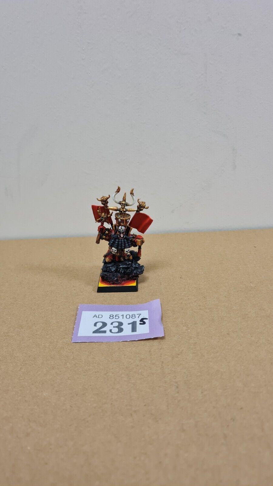 Warhammer Forgeworld Chaos Dwarf Sorcerer Well Painted