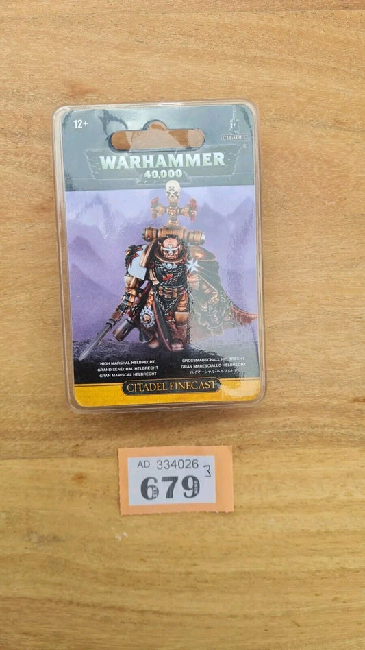 Warhammer 40k High Marshall Helbrecht New In Blister Oop