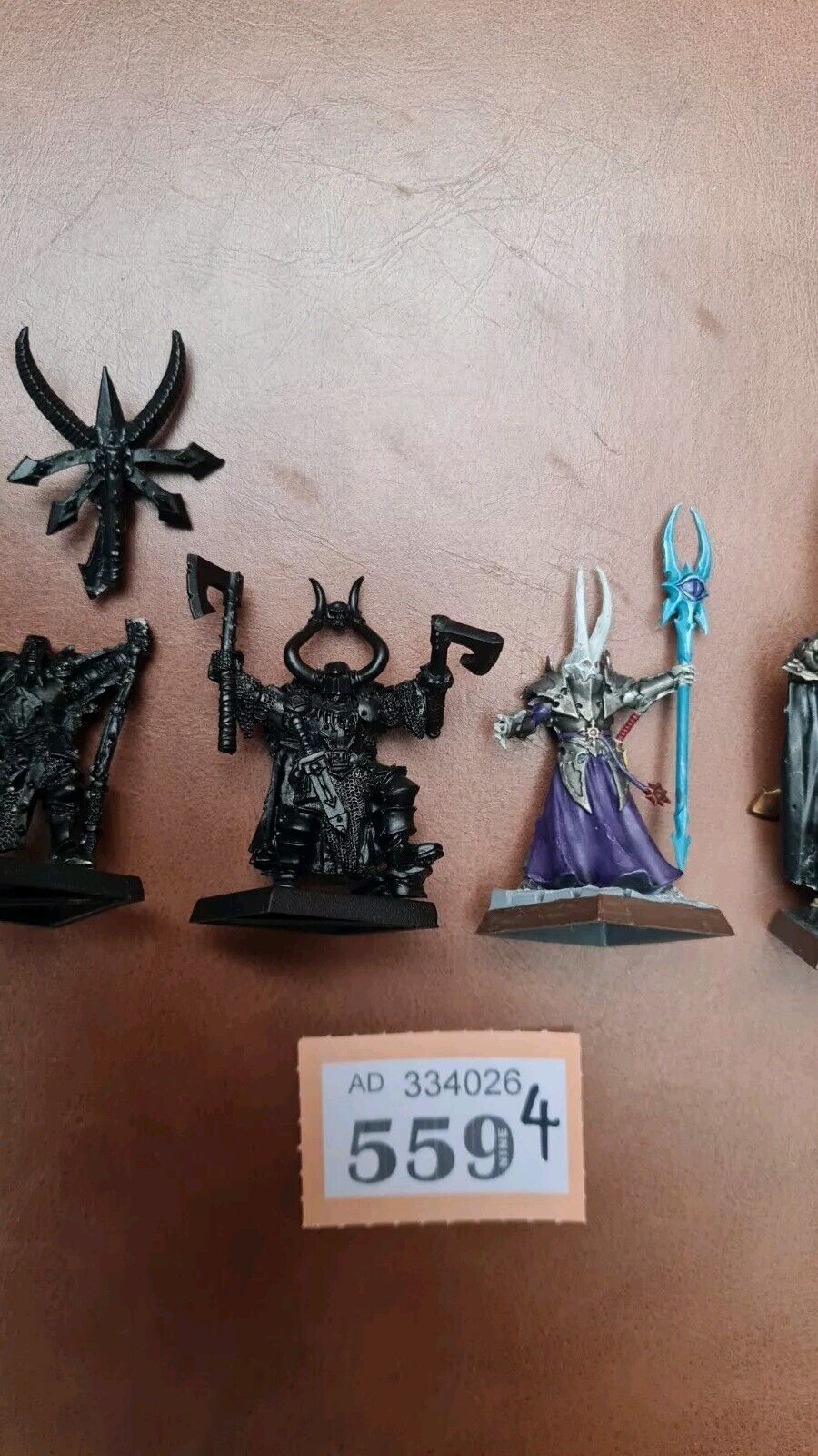 Warhammer Slaves To Darkness Chaos Warrior Characters X 4