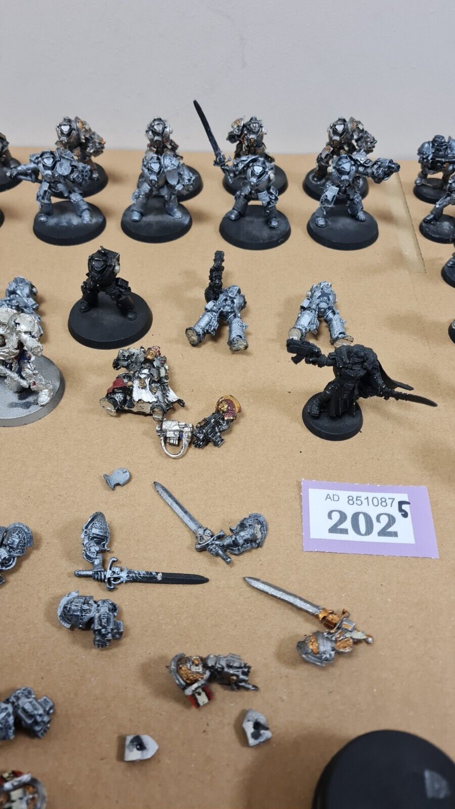 Warhammer 40k Large Grey Knight Army All Metal