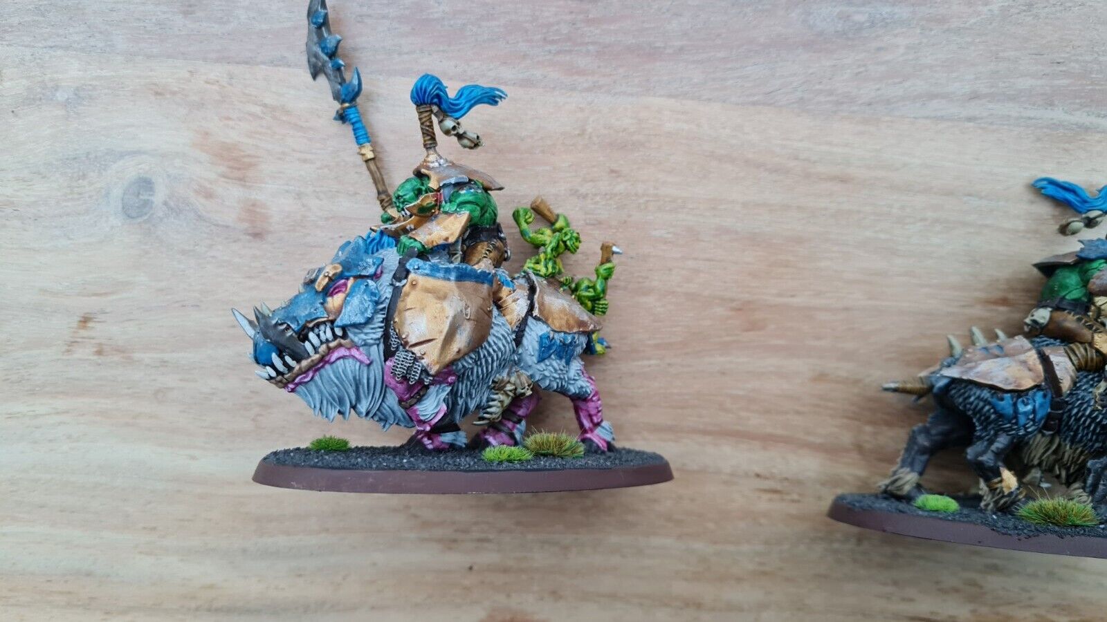 Warhammer Orruk Warclans Gore Gruntas Nicely Painted X 3