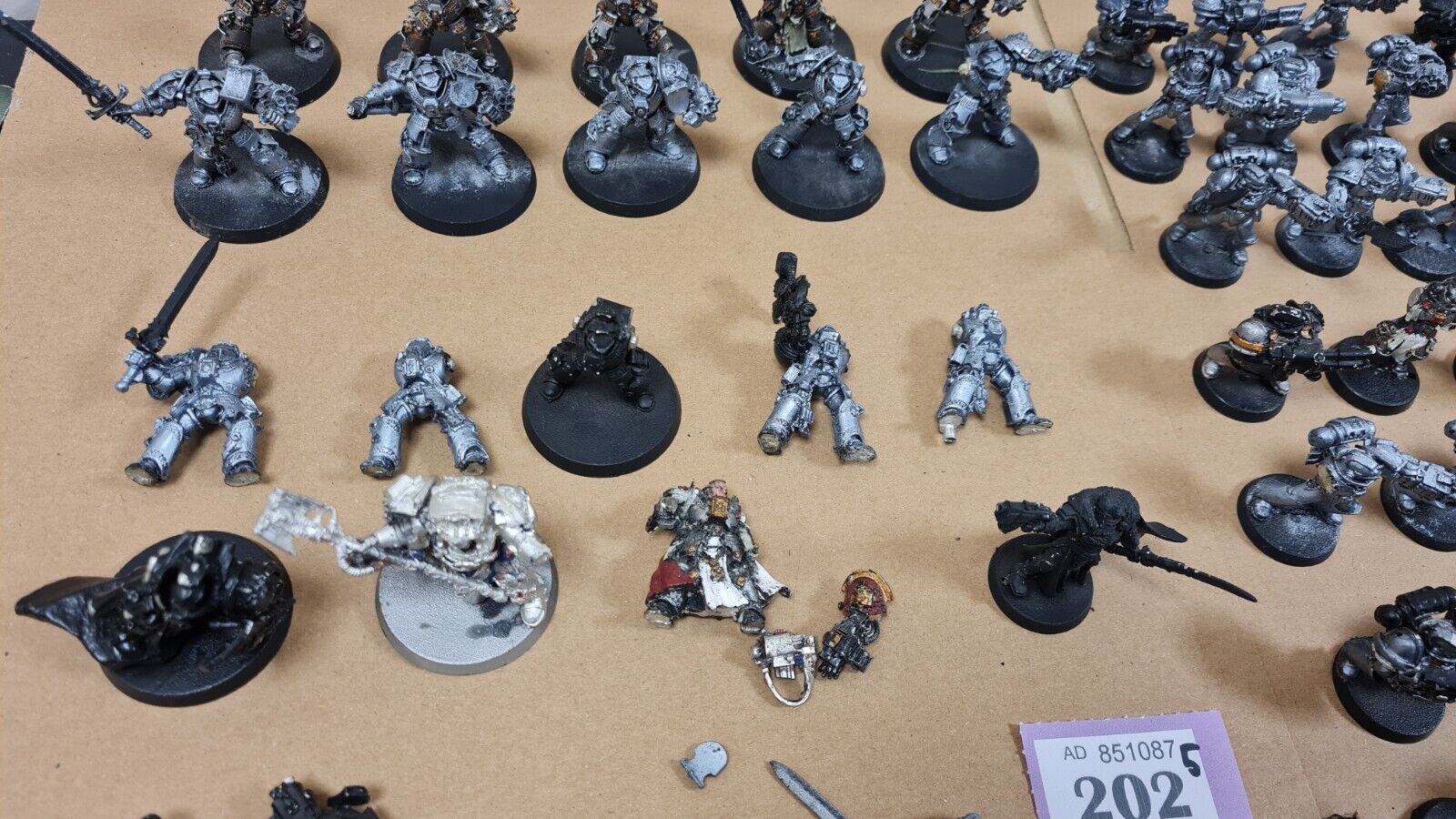 Warhammer 40k Large Grey Knight Army All Metal