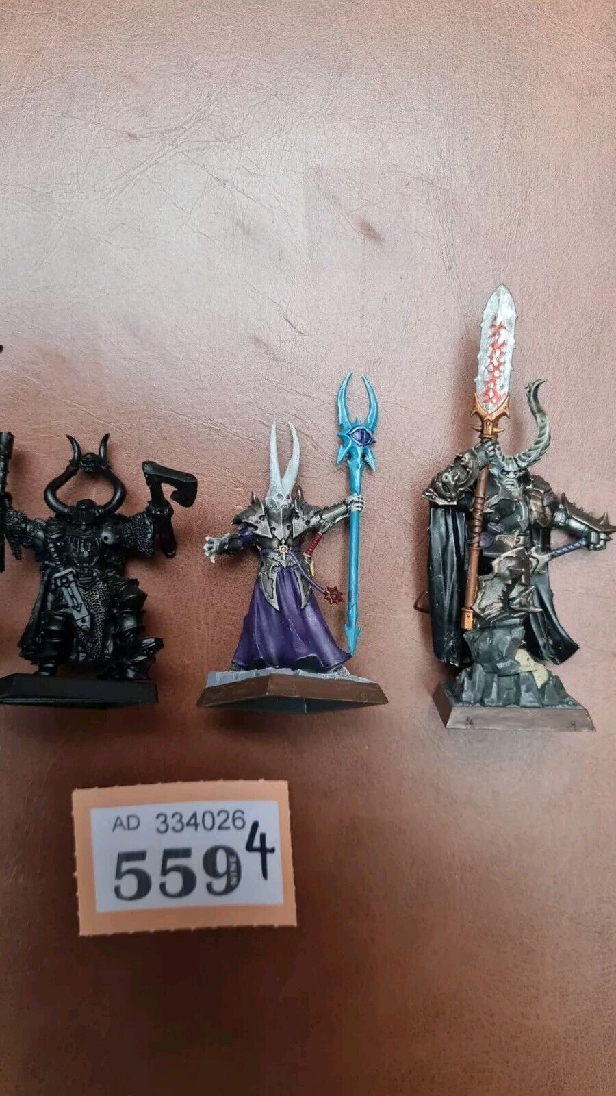 Warhammer Slaves To Darkness Chaos Warrior Characters X 4