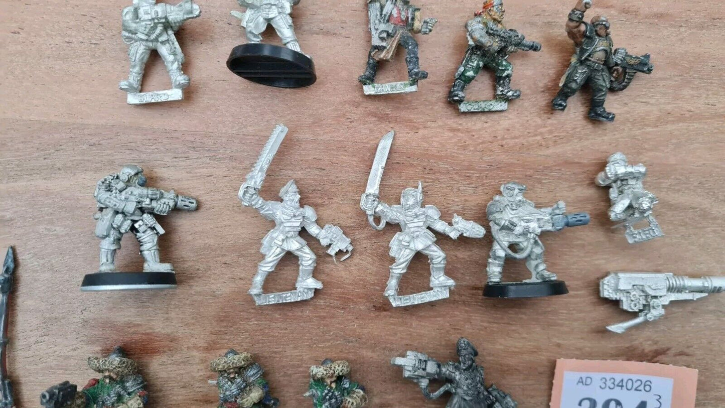 Warhammer 40k Astra Militarum Lot Metal