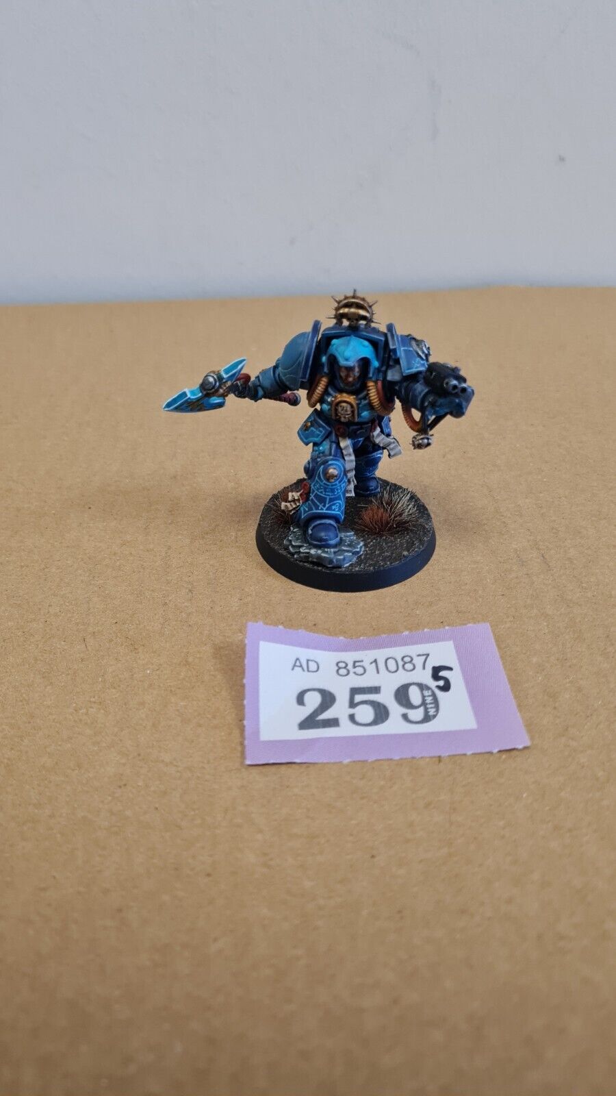 Warhammer 40k Space Marine Librarian In Terminator Armour Well Painted