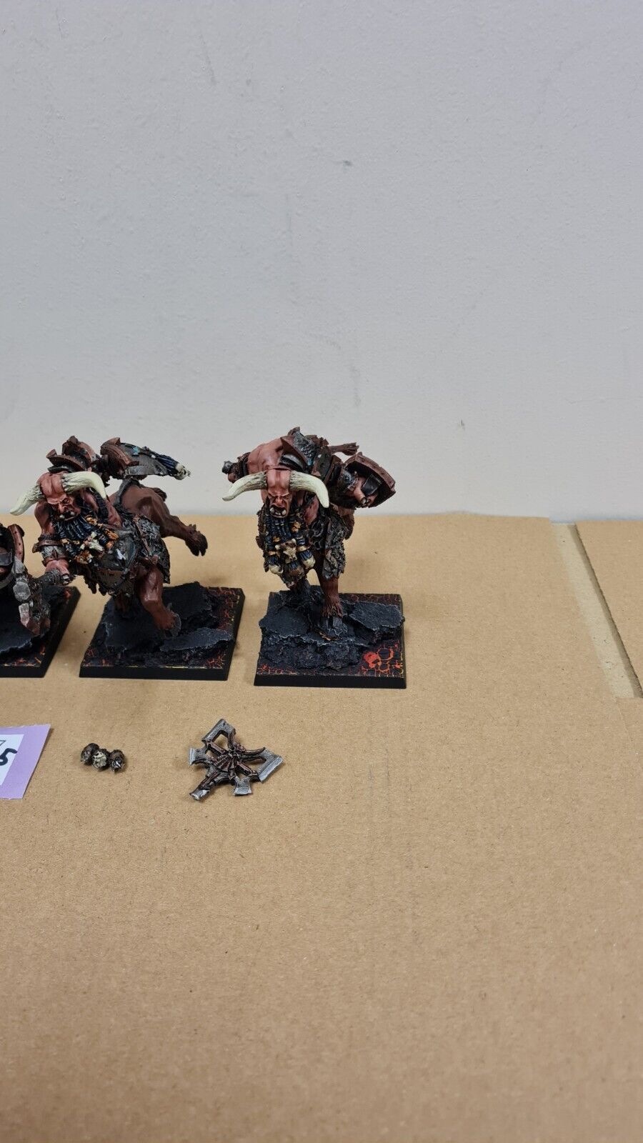 Warhammer Forgeworld Chaos Dwarf Bull Centaurs Well Painted