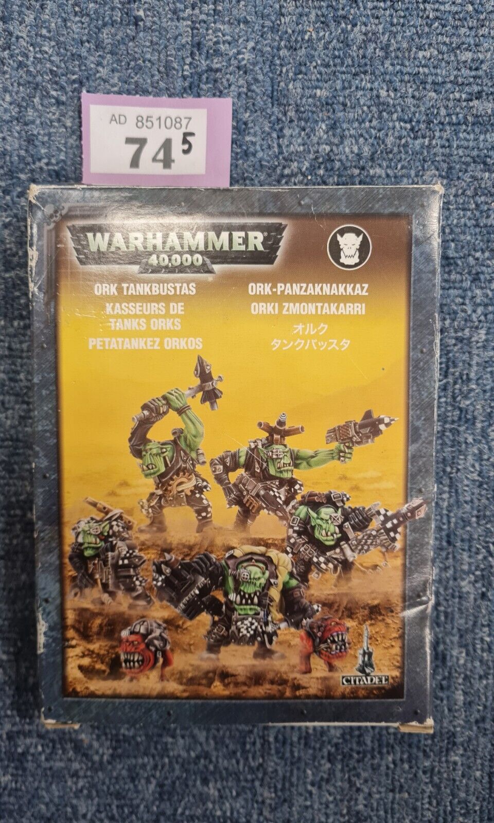 Warhammer 40k Ork TankBustas Metal New