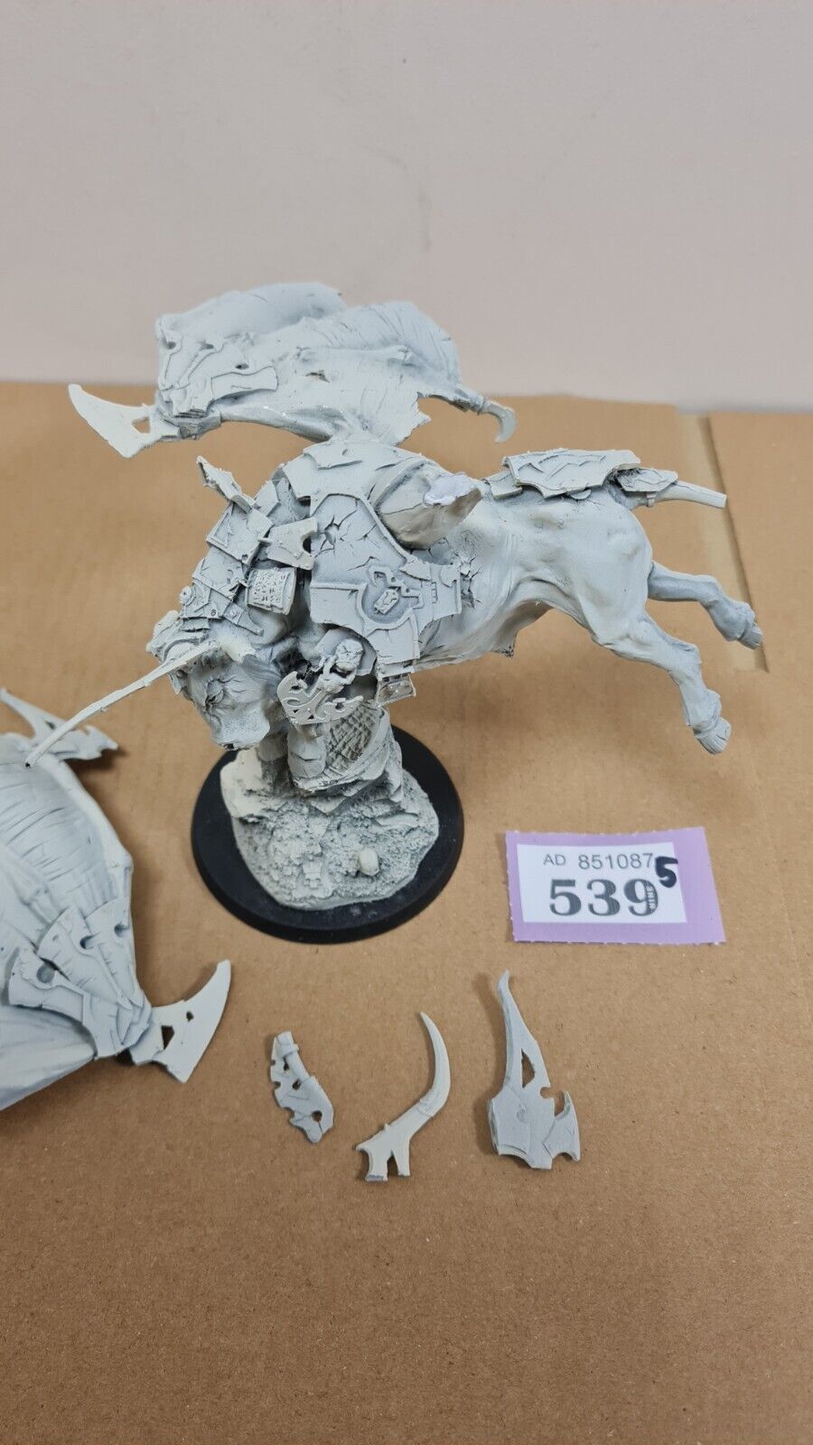 Warhammer Forgeworld Chaos Dwarf Drazhoath The Ashen - Bull Mount Only