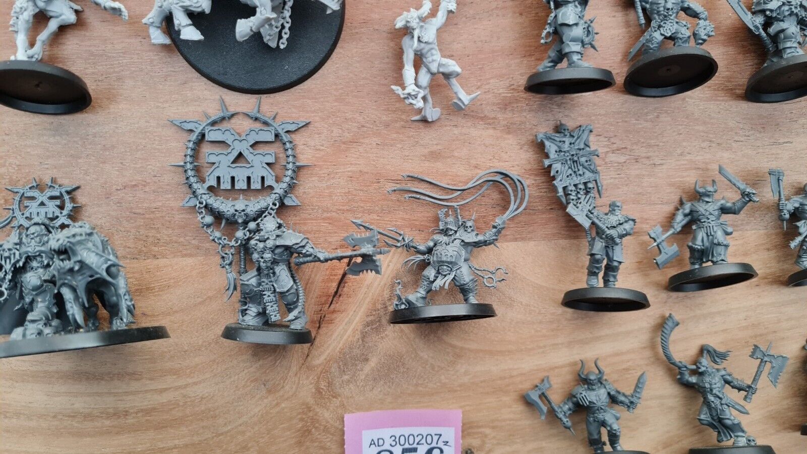 Warhammer Aos Blades Of Khorne Army With Oop Herald.