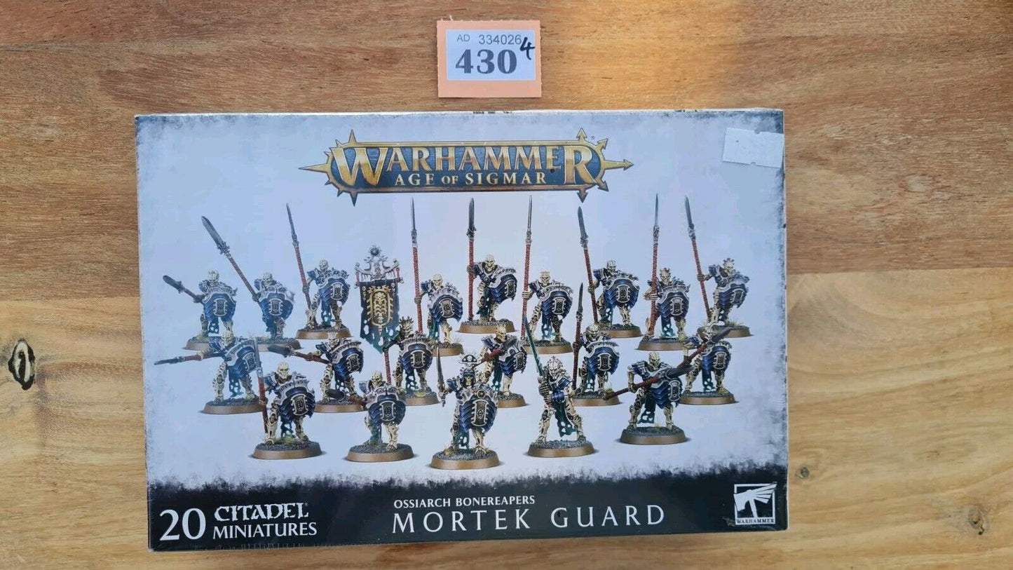 Warhammer Aos Ossiarch Bonereapers Mortek Guard