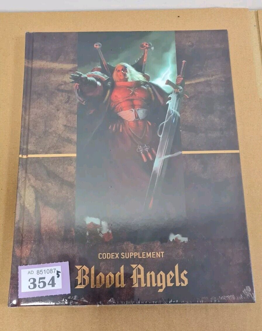 Warhammer 40k Blood Angels Codex Suppliment Sealed