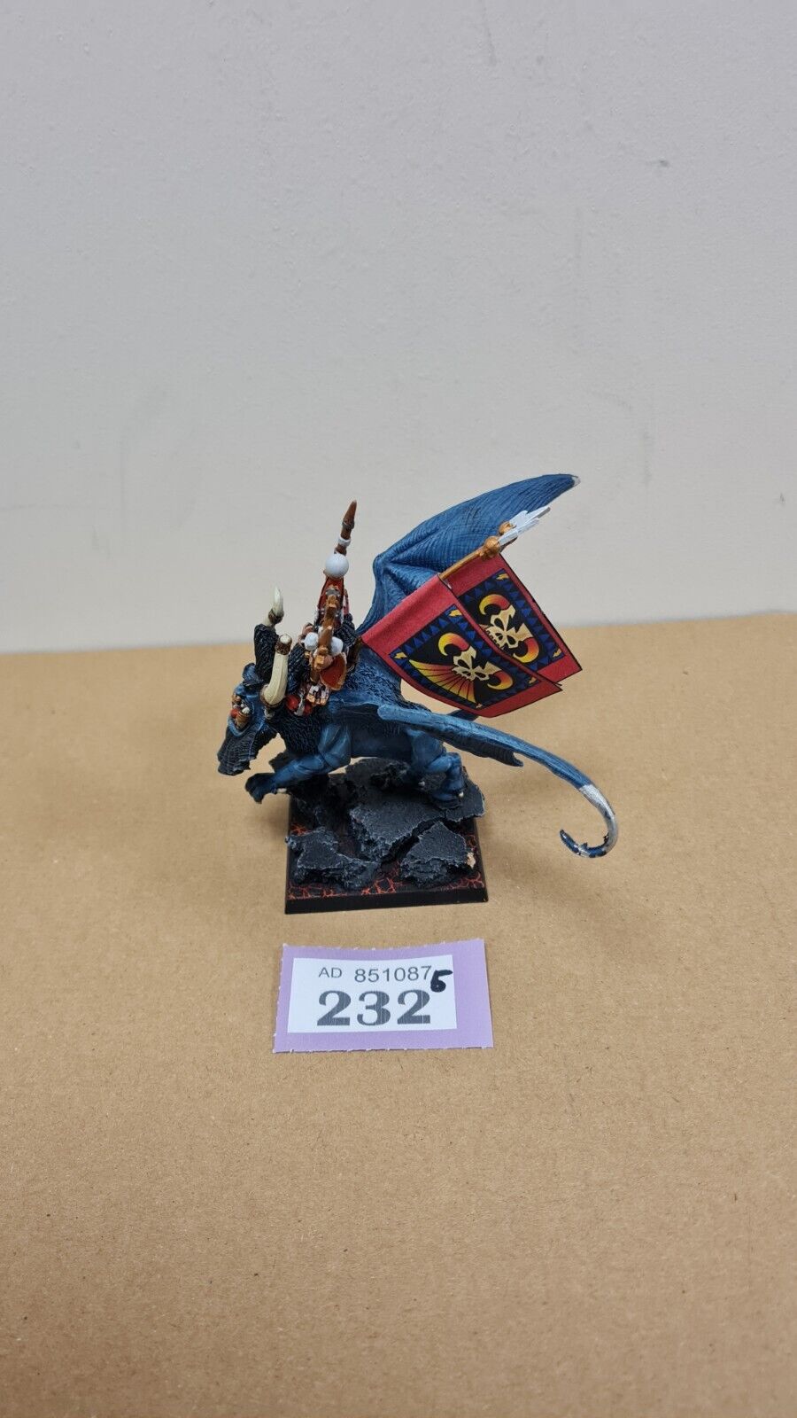 Warhammer Chaos Dwarf Sorcerer On Lammasu Well Painted