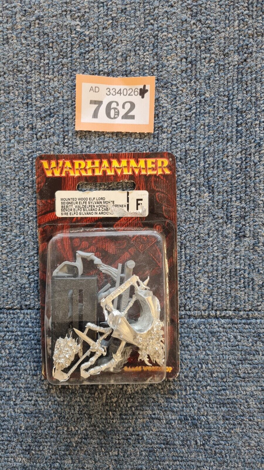 Warhammer Fantasy Mounted Wood Elf Lord Blister