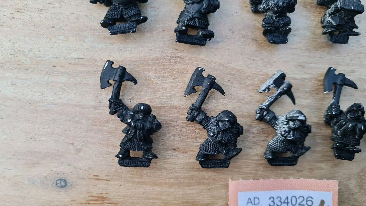 Warhammer Fantasy Dwarf Marauder Ironbreakers X 10