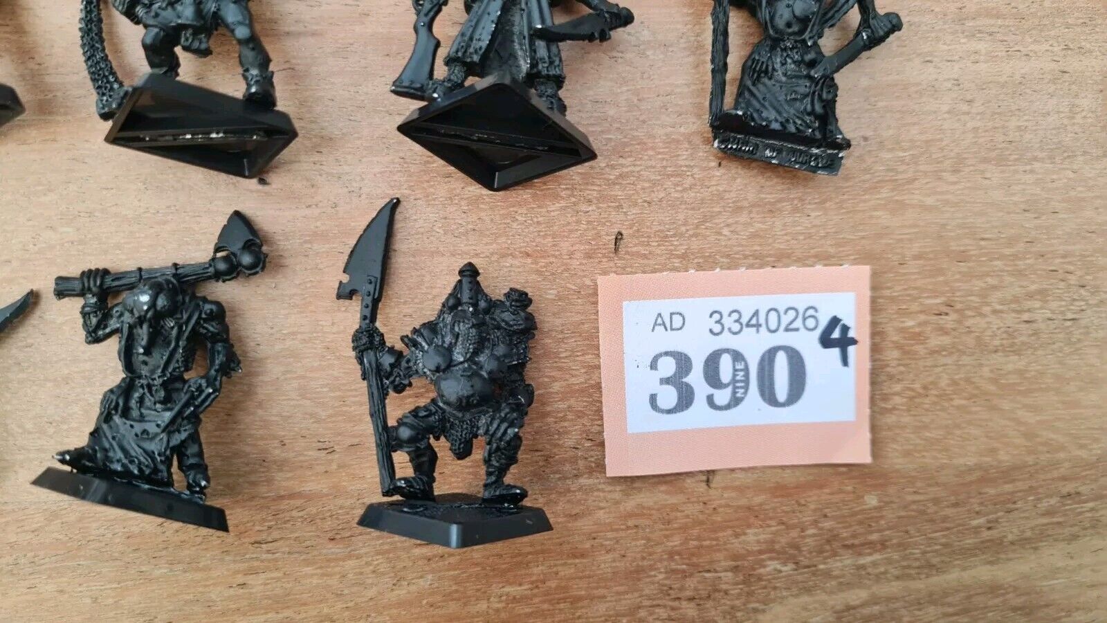 Warhammer Chaos Champion Set Metal Nurgle, Slaanesh, Tzeentch